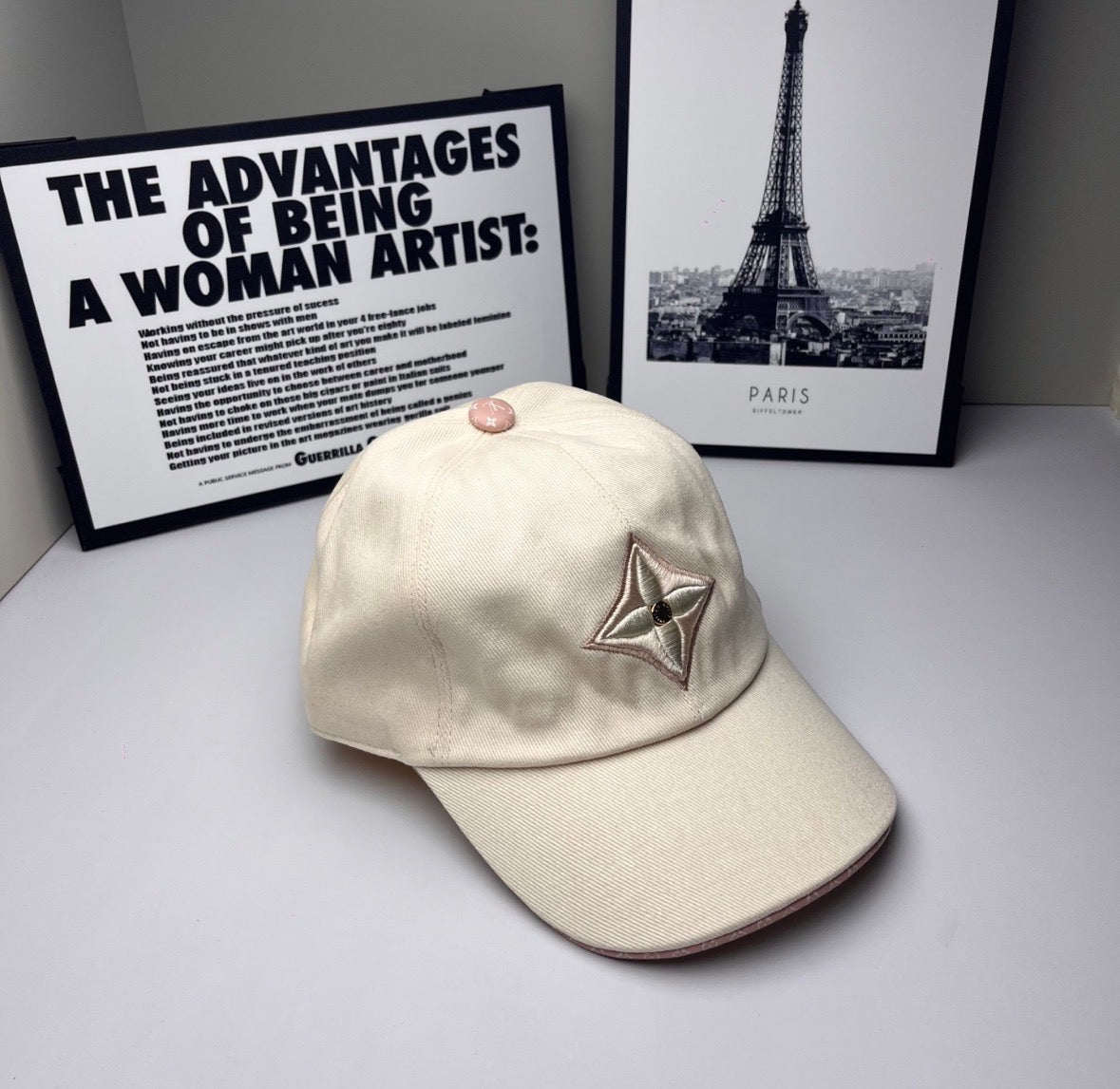 CASQUETTE LV BLANC